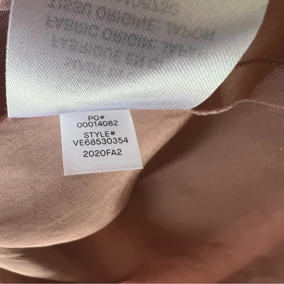 NWT Vince Satin Slip Midi Skirt in Blush Pink Size XXXL 3XL - Picture 8 of 12